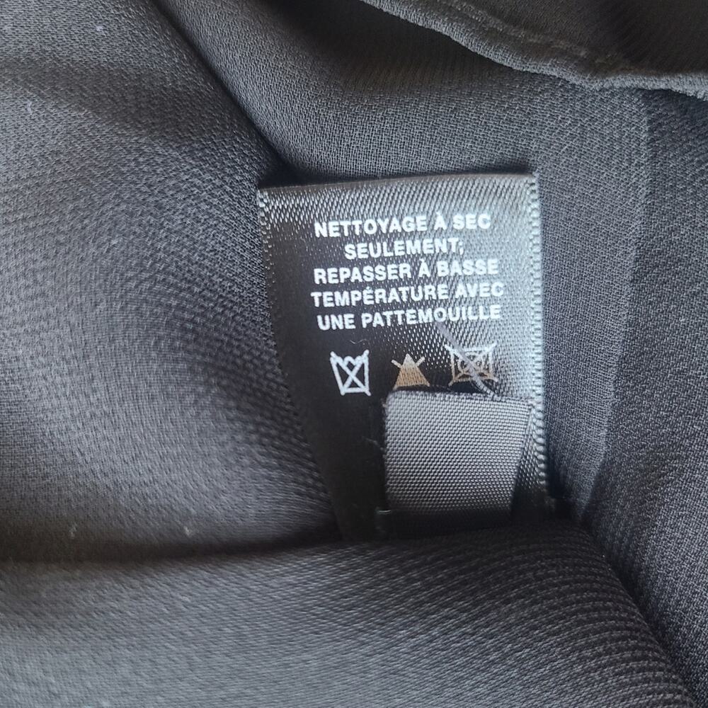 LAFAYETTE 148 NEW YORK FINESSE CREPE ABBIE TIE NECK DRESS SIZE S - Picture 8 of 10